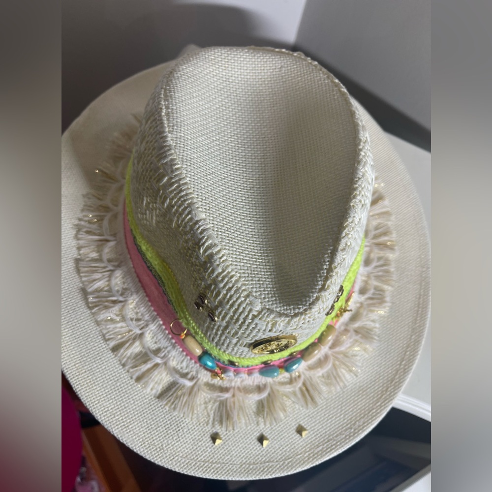 Brand new Hand Made Paper Hat - Picture 4 of 12